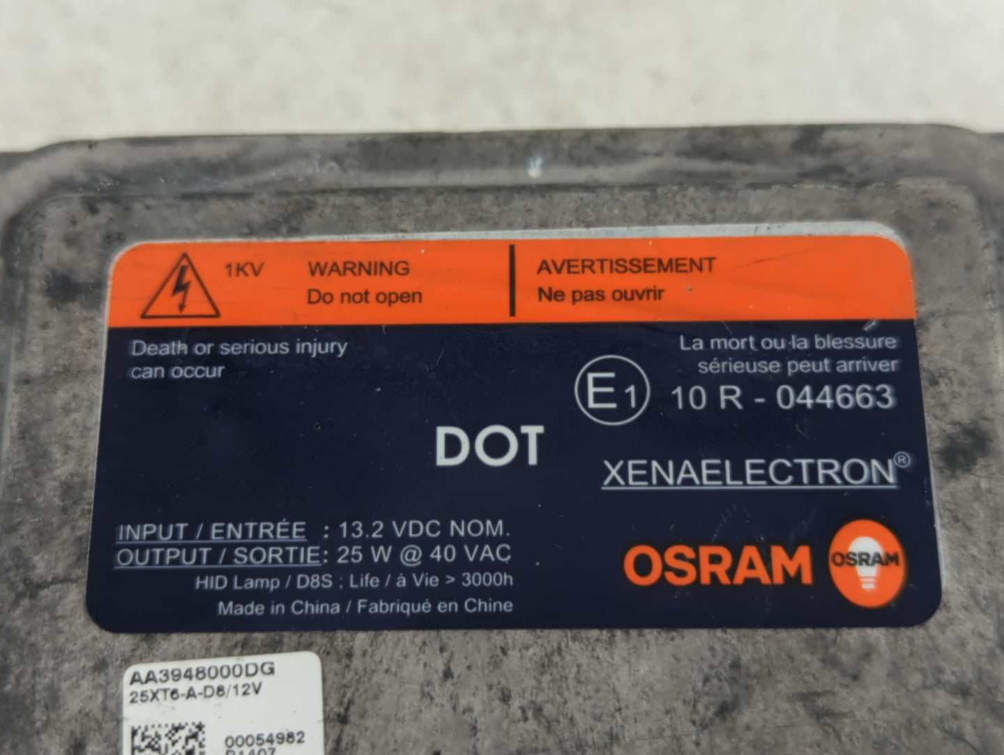 2008-2018 Ford Focus Headlight Ballast Head Light - Oemusedautoparts1.com