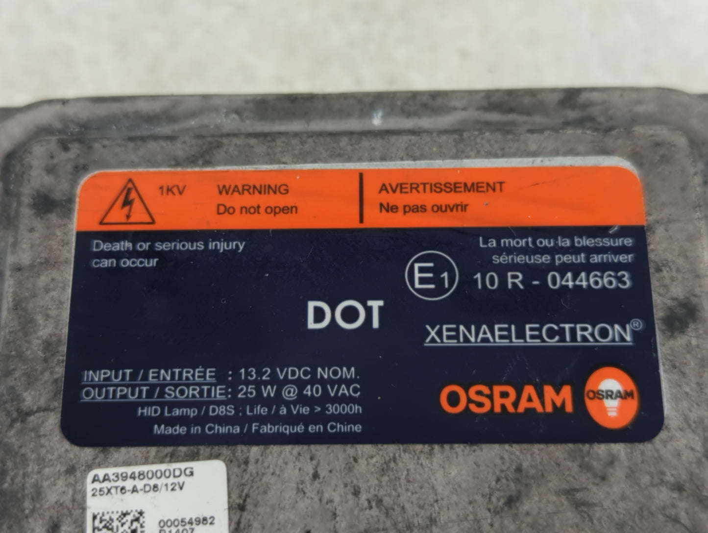2008-2018 Ford Focus Headlight Ballast Head Light - Oemusedautoparts1.com