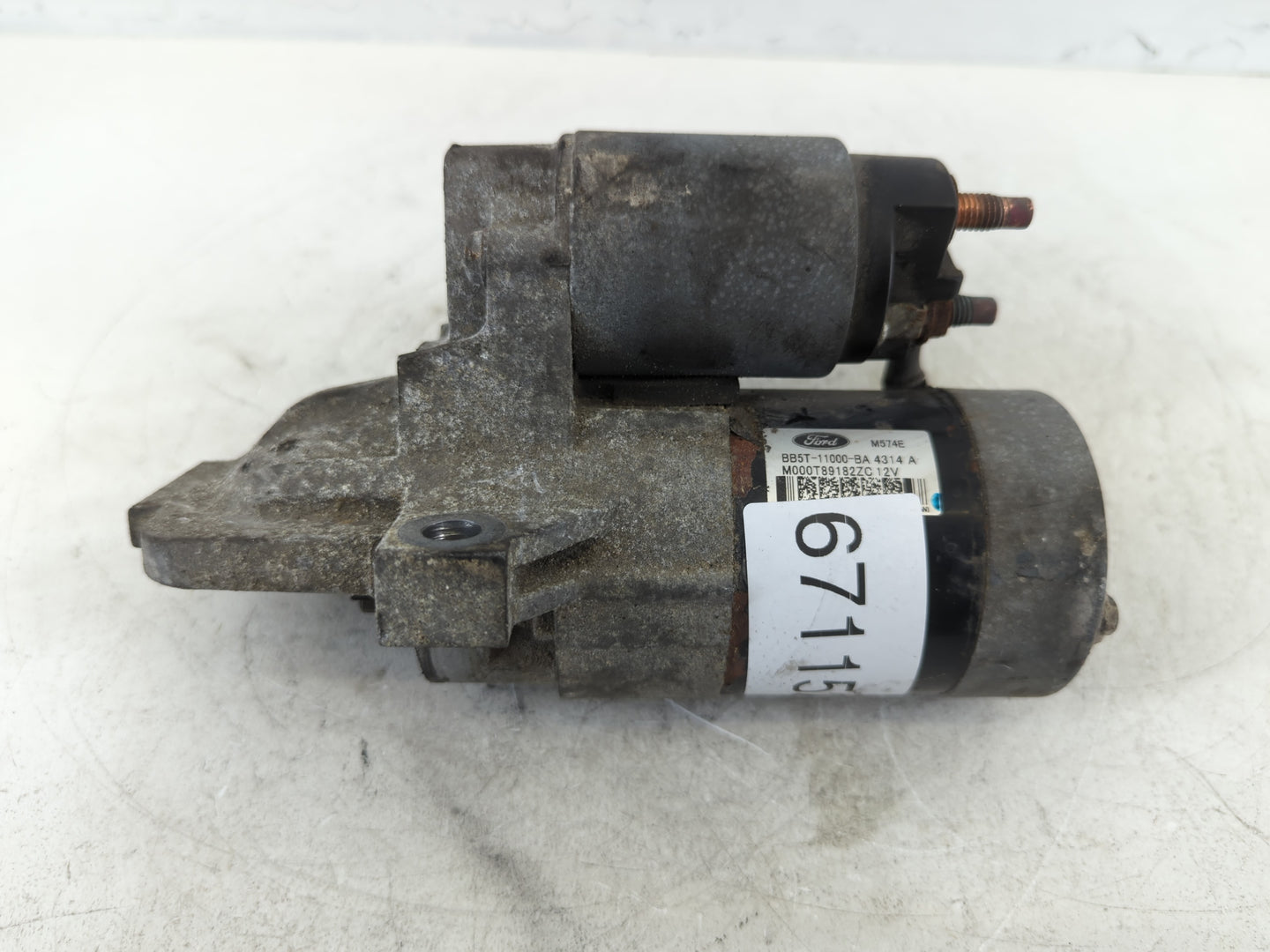 2012-2018 Ford Focus Car Starter Motor Solenoid OEM P/N:M000T89182ZC BB5T-11000-BA Fits OEM Used Auto Parts - Oemusedautopar