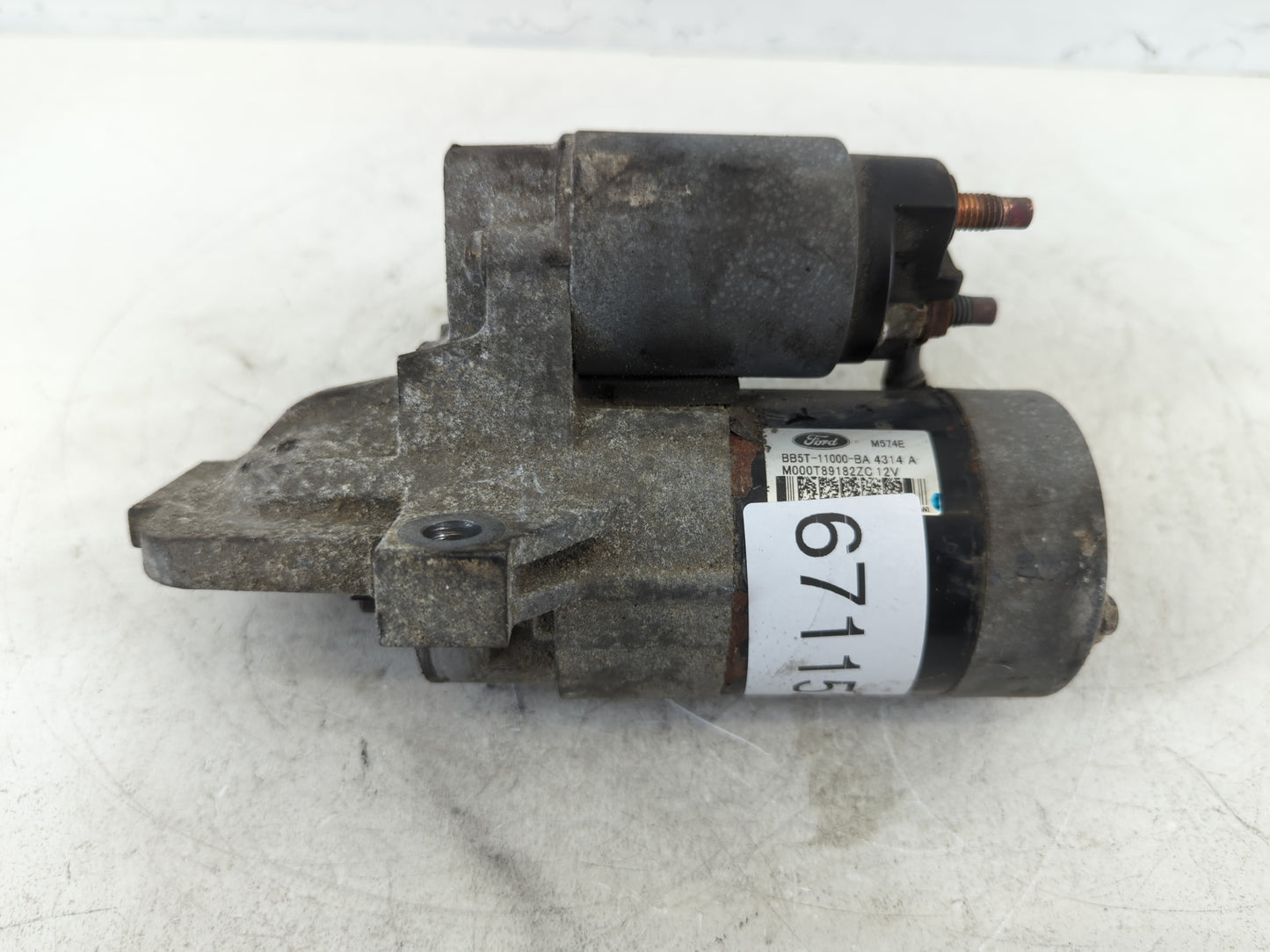 2012-2018 Ford Focus Car Starter Motor Solenoid OEM P/N:M000T89182ZC BB5T-11000-BA Fits OEM Used Auto Parts - Oemusedautopar