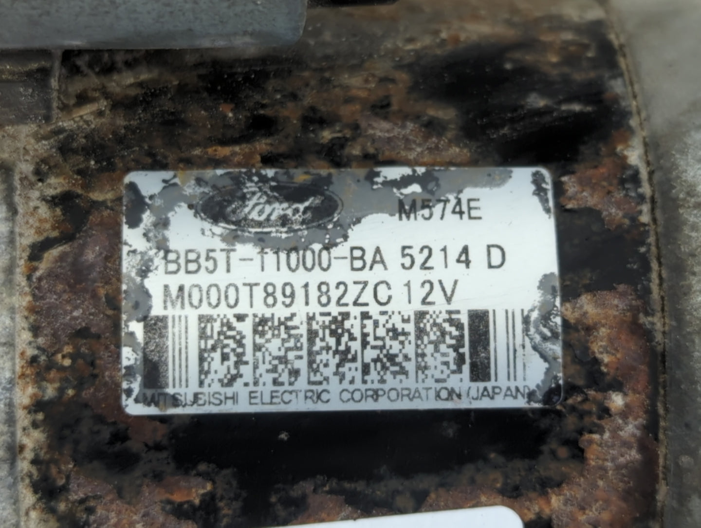 2012-2018 Ford Focus Car Starter Motor Solenoid OEM P/N:M000T89182ZC BB5T-11000-BA Fits OEM Used Auto Parts - Oemusedautopar