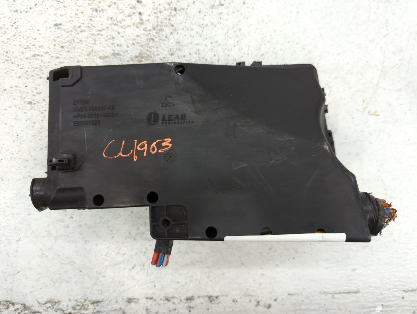 2015 Ford Focus Fusebox Fuse Box Panel Relay Module P/N:E00027328 AV6T-14A142-AB Fits OEM Used Auto Parts - Oemusedautoparts