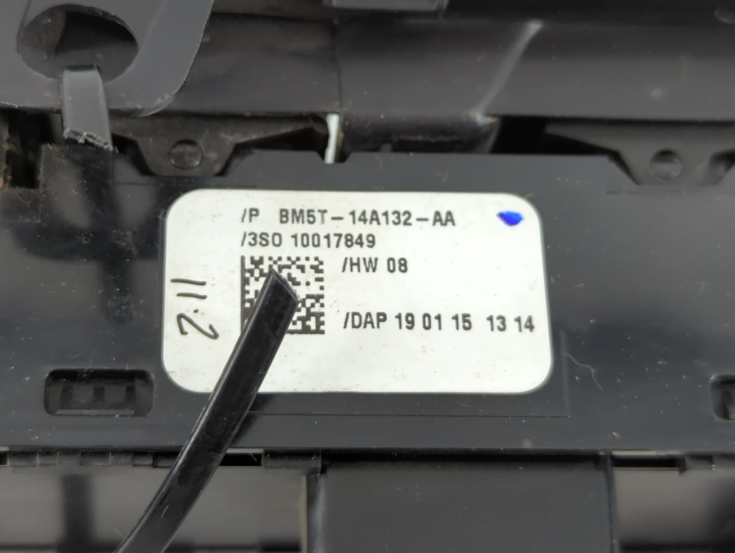 2012-2018 Ford Focus Master Power Window Switch Replacement Driver Side Left P/N:BM5T-14A132-AA Fits OEM Used Auto Parts - O