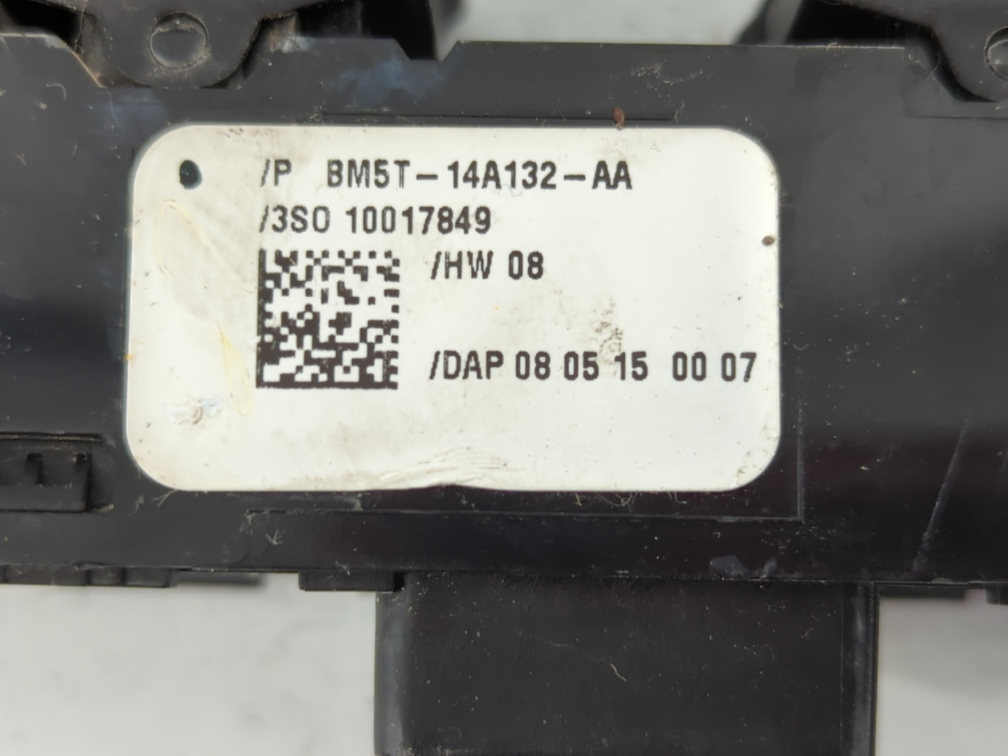2012-2018 Ford Focus Master Power Window Switch Replacement Driver Side Left P/N:BM5T-14A132-AA Fits OEM Used Auto Parts - O