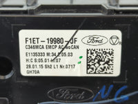 2015-2018 Ford Focus Climate Control Module Temperature AC/Heater Replacement P/N:F1ET-19980-JF F1ET-19980-LF Fits OEM Used 