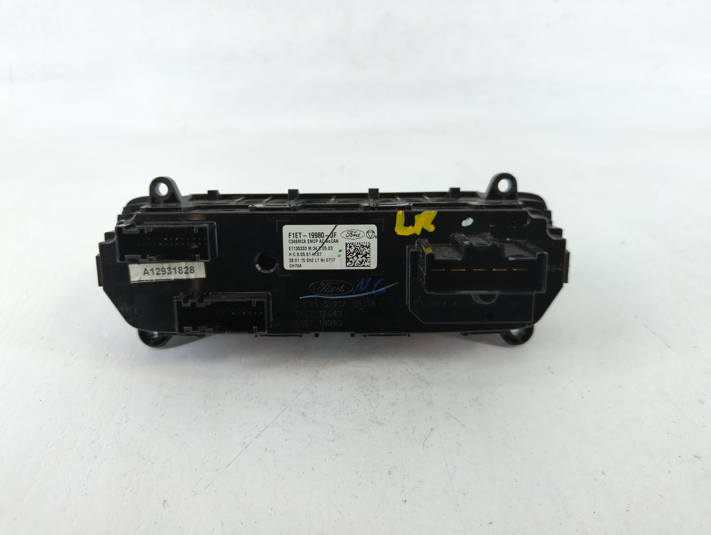 2015-2018 Ford Focus Climate Control Module Temperature AC/Heater Replacement P/N:F1ET-19980-JF F1ET-19980-LF Fits OEM Used 