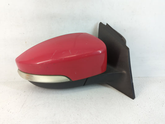 2015-2018 Ford Focus Passenger Right Side View Manual Door Mirror Red - Oemusedautoparts1.com