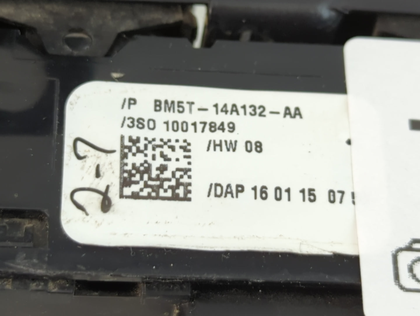 2012-2018 Ford Focus Master Power Window Switch Replacement Driver Side Left P/N:BM5T-14A132-AA Fits OEM Used Auto Parts - O