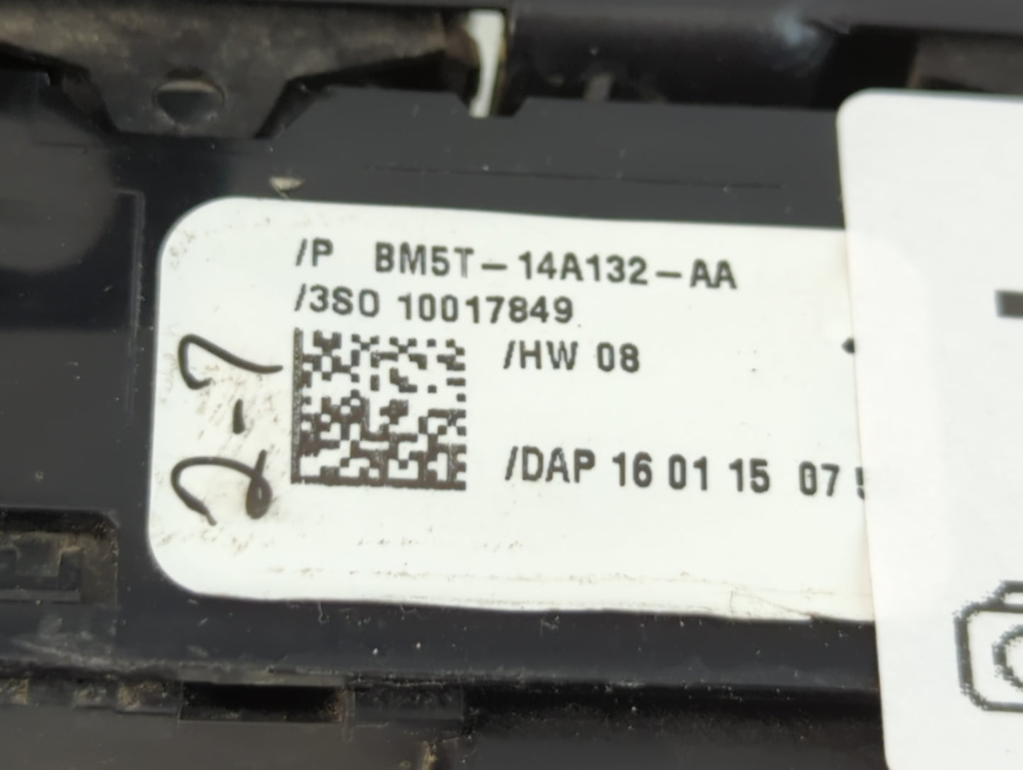 2012-2018 Ford Focus Master Power Window Switch Replacement Driver Side Left P/N:BM5T-14A132-AA Fits OEM Used Auto Parts - O