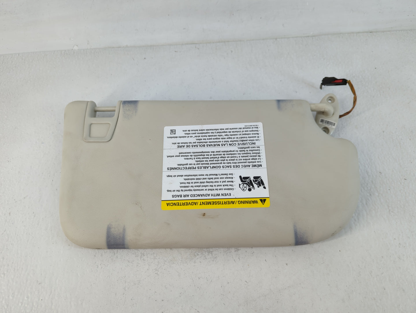 2013-2018 Ford Focus Sun Visor Shade Replacement Passenger Right Mirror Fits Fits 2013 2014 2015 2016 2017 2018 OEM Used Aut