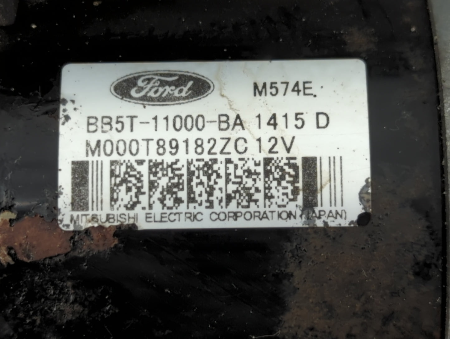 2012-2018 Ford Focus Car Starter Motor Solenoid OEM P/N:BB5T-11000-BA Fits Fits 2012 2013 2014 2015 2016 2017 2018 2019 2020