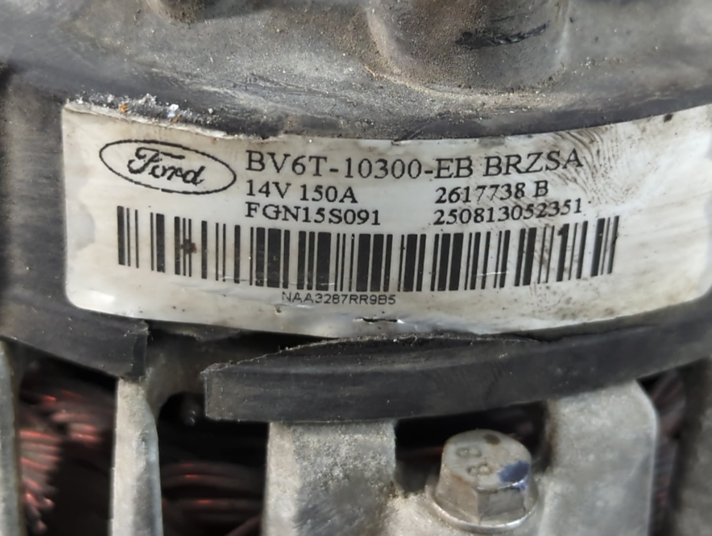 2012-2018 Ford Focus Alternator Replacement Generator Charging Assembly Engine OEM P/N:2617738 B BV6T-10300-EB Fits OEM Used