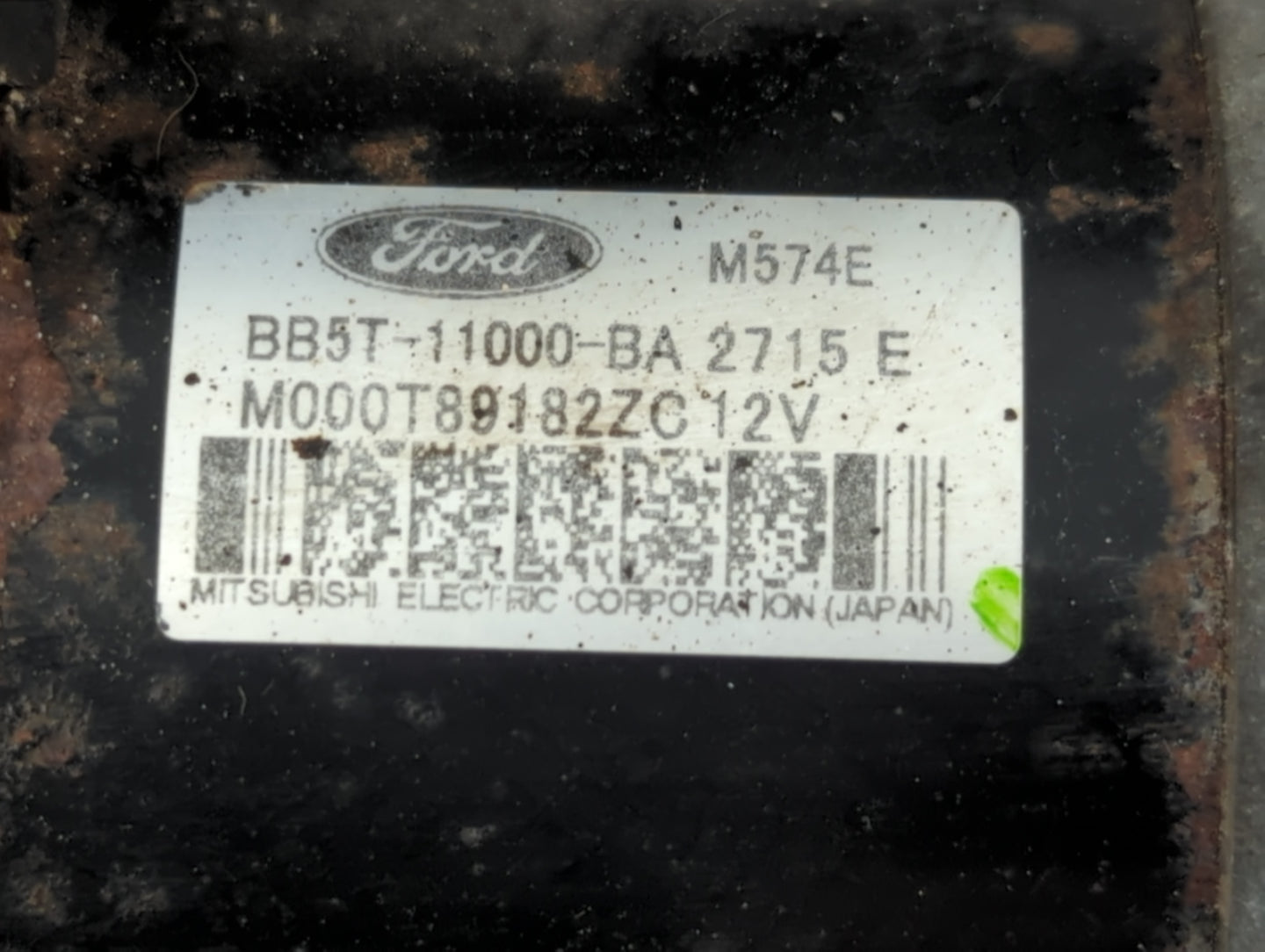2012-2018 Ford Focus Car Starter Motor Solenoid OEM P/N:M000T89182ZC BB5T-11000-BA Fits OEM Used Auto Parts - Oemusedautopar