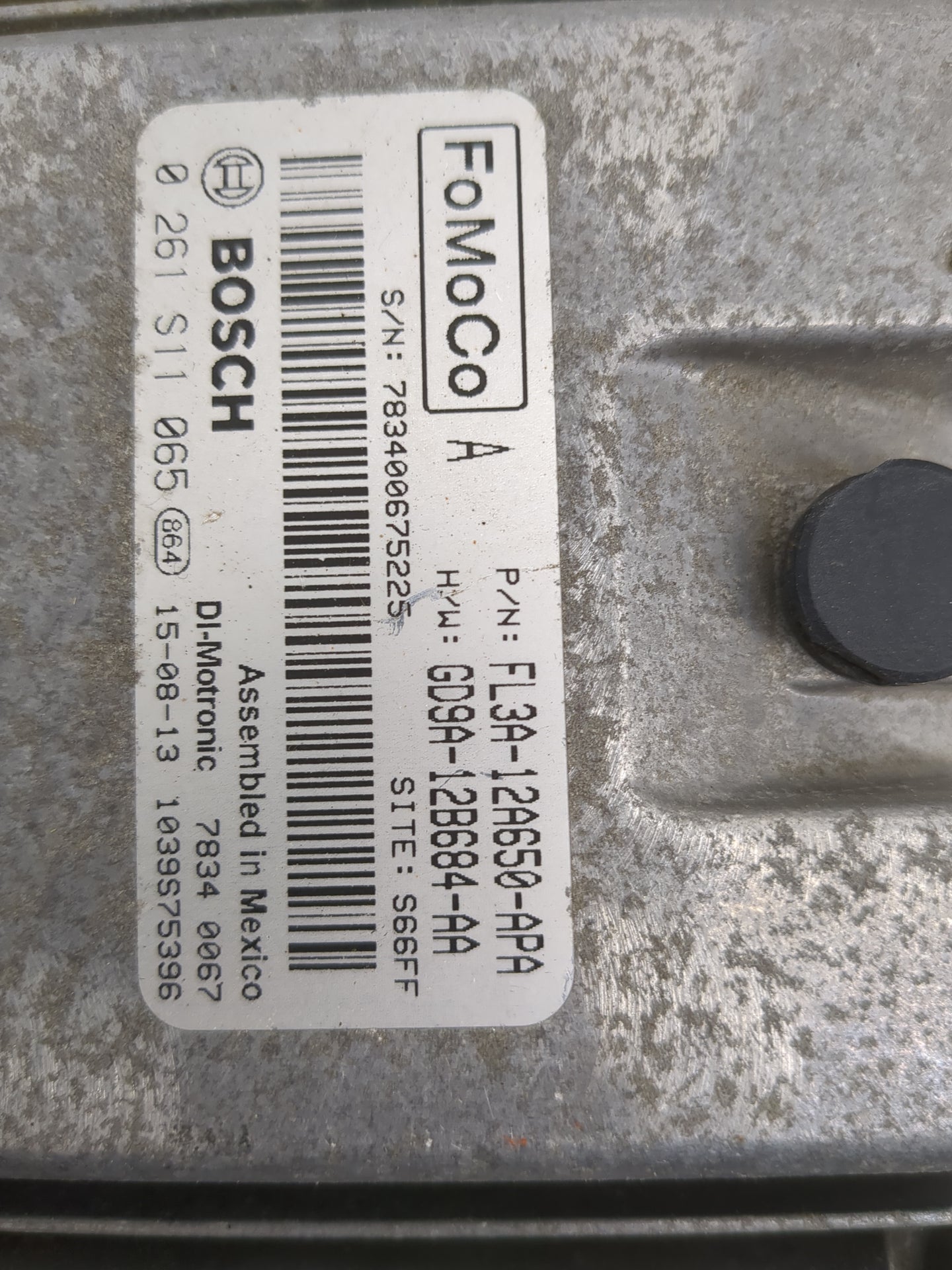2015 Ford Ftf150 PCM Engine Control Computer ECU ECM PCU OEM P/N:FL3A-12A650-APA GD9A-12B684-AA Fits Fits 2016 2017 2018 201