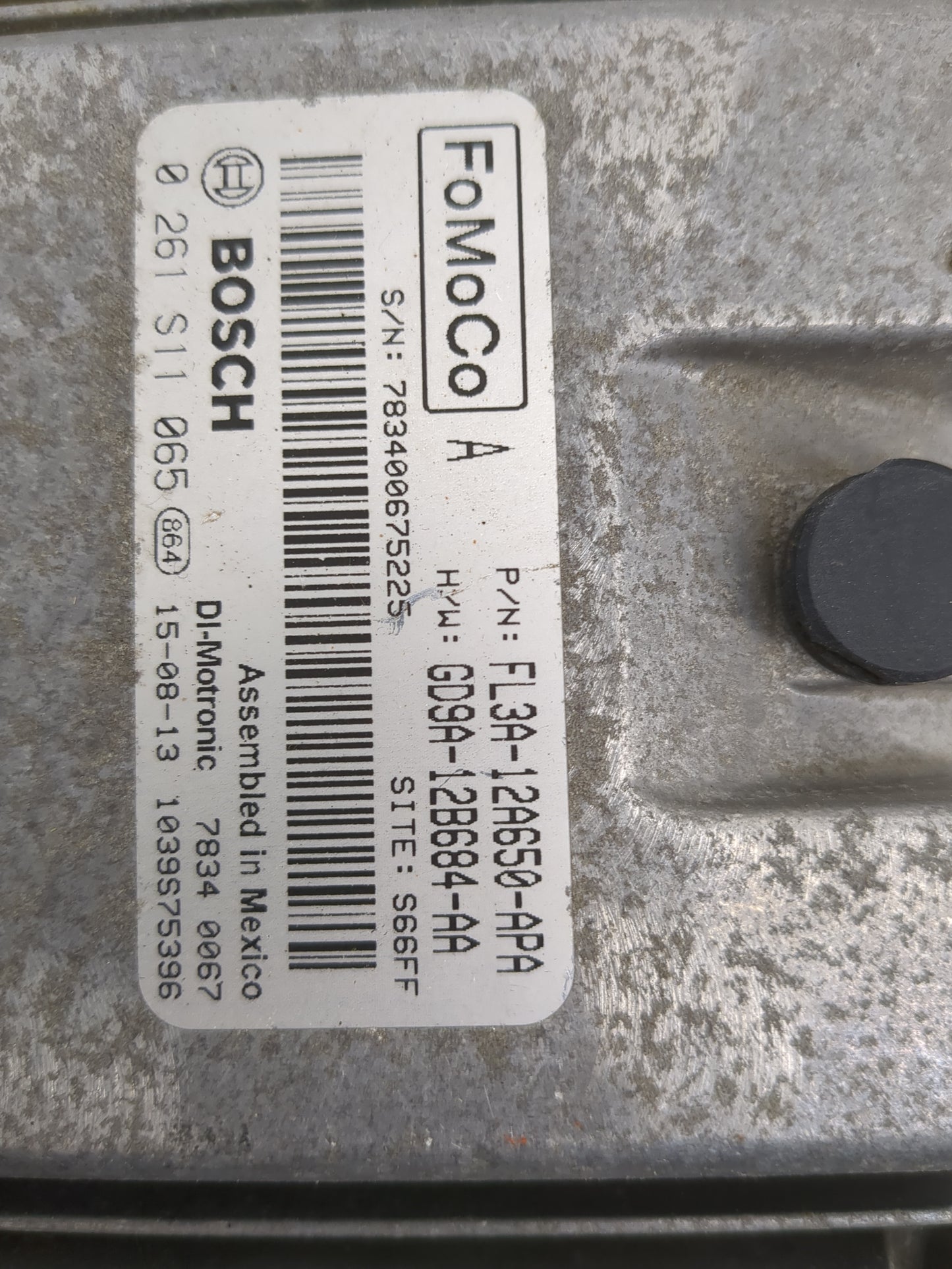 2015 Ford Ftf150 PCM Engine Control Computer ECU ECM PCU OEM P/N:FL3A-12A650-APA GD9A-12B684-AA Fits Fits 2016 2017 2018 201