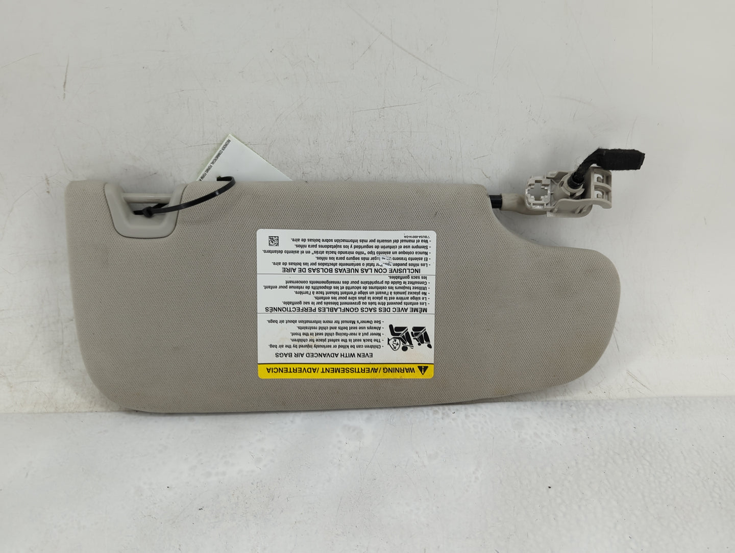 2015-2016 Ford Fusion Sun Visor Shade Replacement Driver Left Mirror Fits Fits 2015 2016 OEM Used Auto Parts - Oemusedautopa