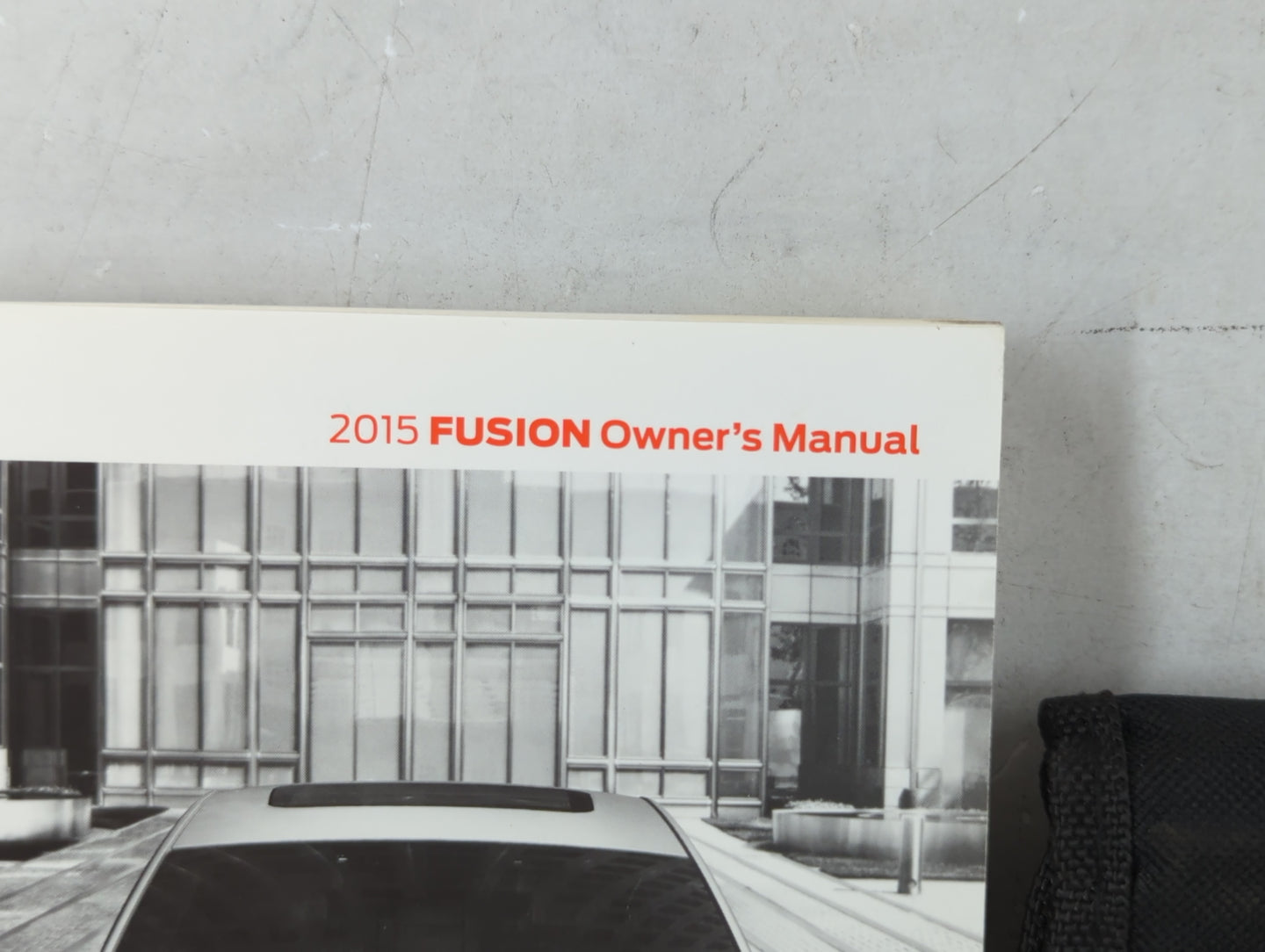 2015 Ford Fusion Owners Manual Book Guide P/N:FE5J 19A321 AB OEM Used Auto Parts - Oemusedautoparts1.com