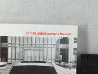 2015 Ford Fusion Owners Manual Book Guide P/N:FE5J 19A321 AB OEM Used Auto Parts - Oemusedautoparts1.com