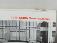 2015 Ford Fusion Owners Manual Book Guide P/N:EF5J 19A321 AB OEM Used Auto Parts - Oemusedautoparts1.com