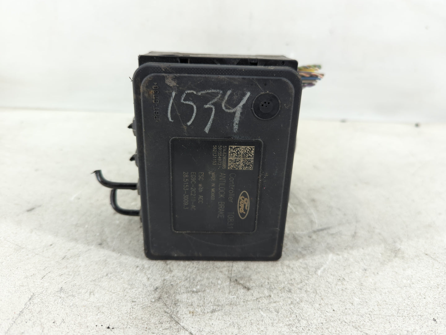 2014-2016 Ford Fusion ABS Pump Control Module Replacement P/N:EG9C-2C405-AE Fits Fits 2014 2015 2016 OEM Used Auto Parts - O