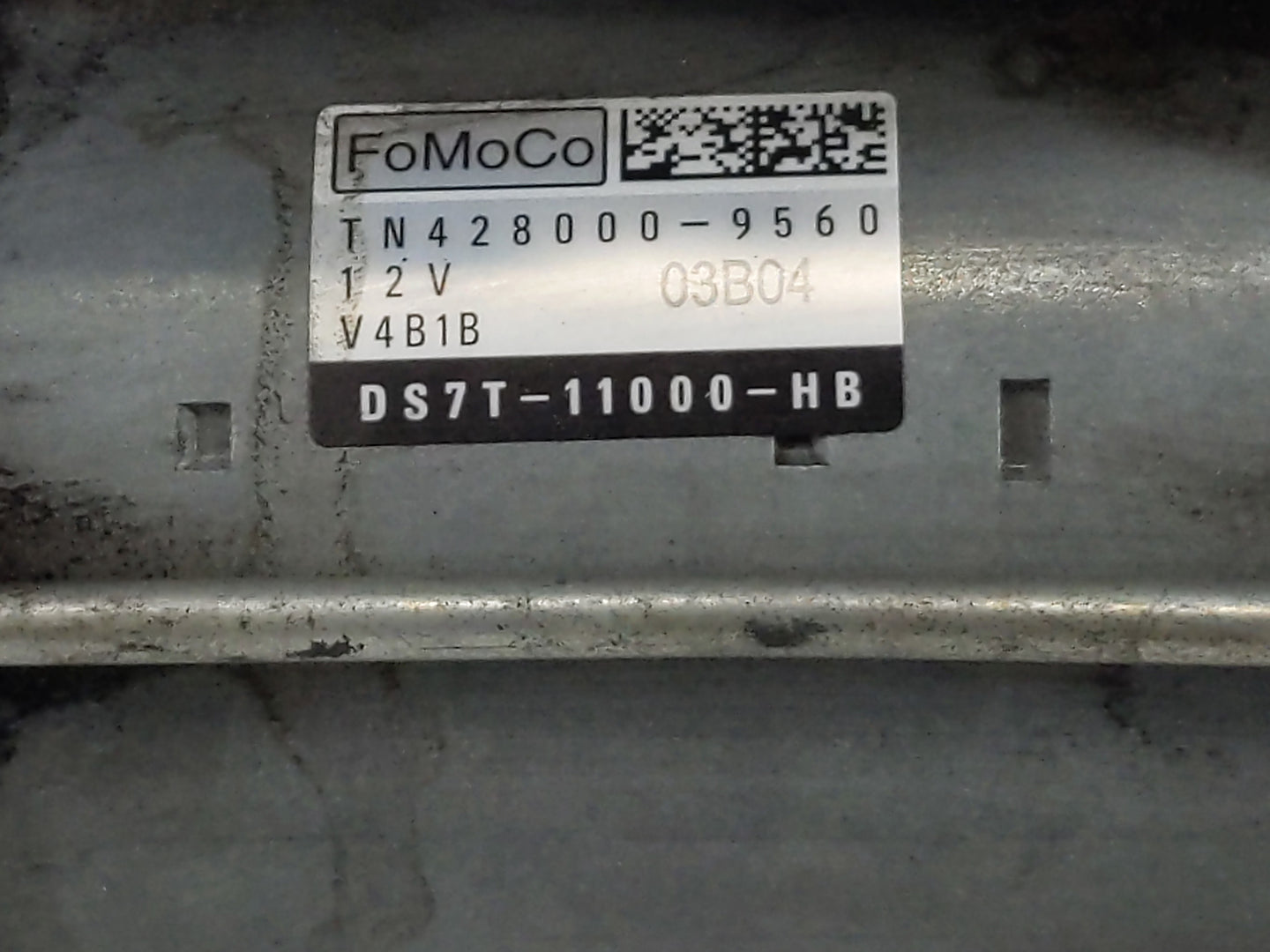 2013-2016 Ford Fusion Car Starter Motor Solenoid OEM P/N:TN428000-9560 DS7T-11000-HB Fits Fits 2013 2014 2015 2016 OEM Used 
