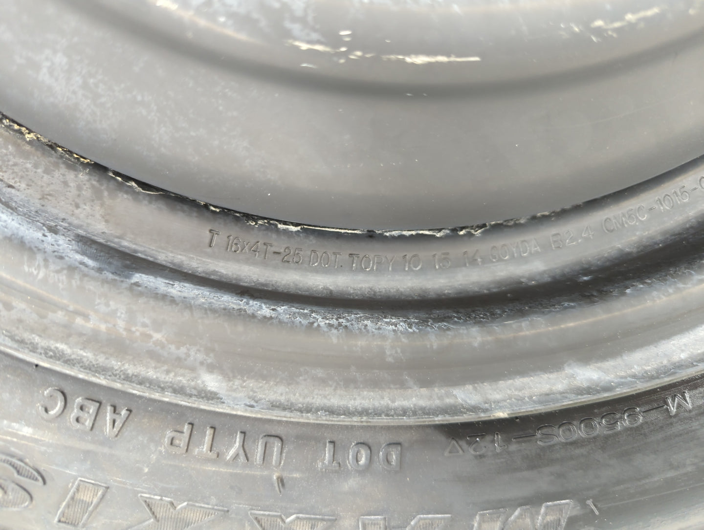 2013-2020 Ford Fusion Spare Donut Tire Wheel Rim Oem - Oemusedautoparts1.com