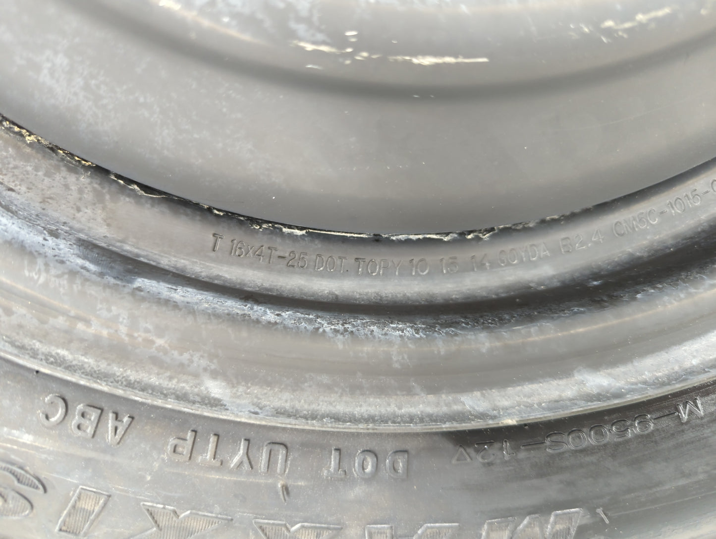 2013-2020 Ford Fusion Spare Donut Tire Wheel Rim Oem - Oemusedautoparts1.com