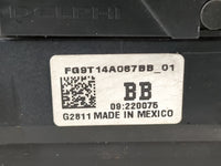 2015-2016 Ford Fusion Fusebox Fuse Box Panel Relay Module P/N:FG9T 14A067 BB Fits Fits 2015 2016 OEM Used Auto Parts - Oemus