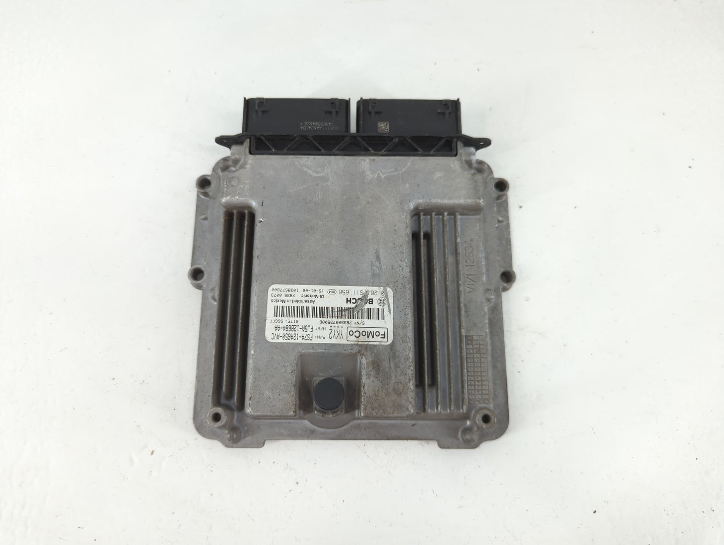 2015 Ford Fusion PCM Engine Control Computer ECU ECM PCU OEM P/N:FJ5A-12B684-AA FS7A-12A650-AVC Fits OEM Used Auto Parts - O