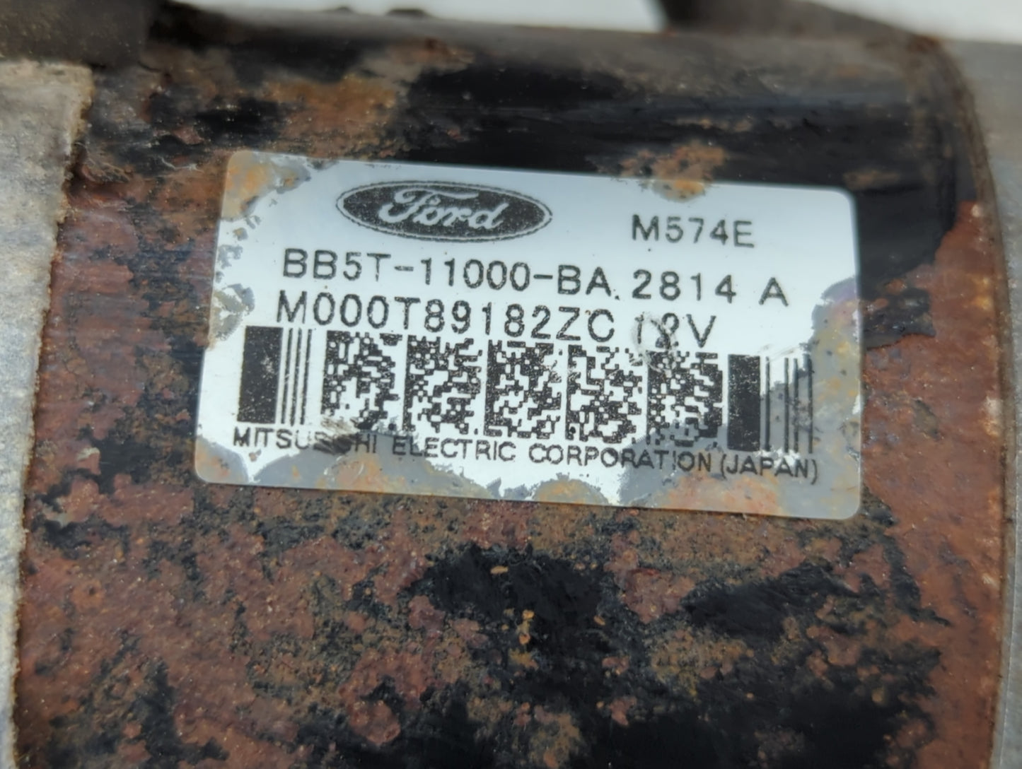 2013-2020 Ford Fusion Car Starter Motor Solenoid OEM P/N:BB5T-11000-BA FJ5T-11000-AA Fits OEM Used Auto Parts - Oemusedautop