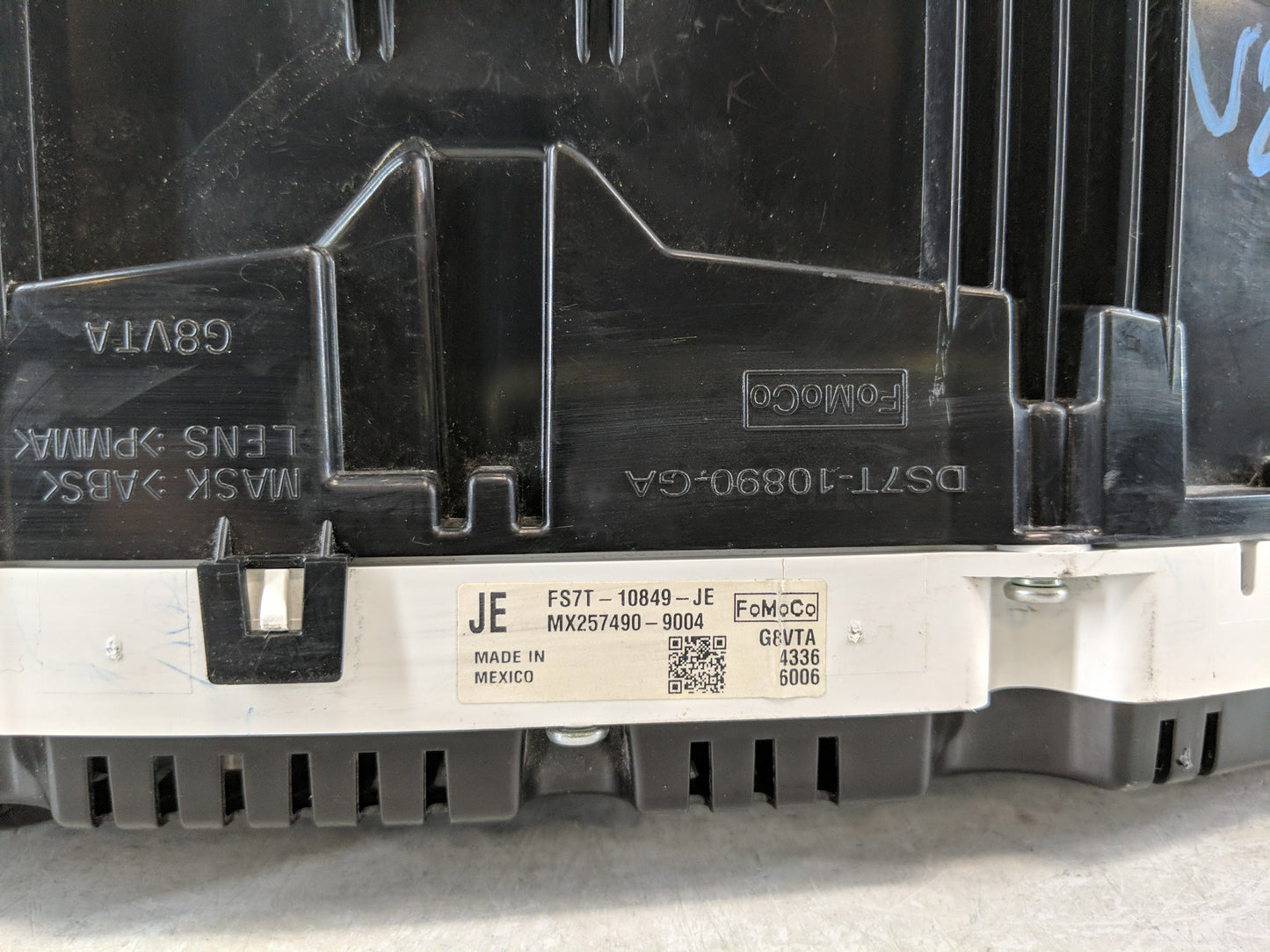 2015 Ford Fusion Instrument Cluster Speedometer Gauges P/N:FS7T-10849-JE Fits OEM Used Auto Parts - Oemusedautoparts1.com