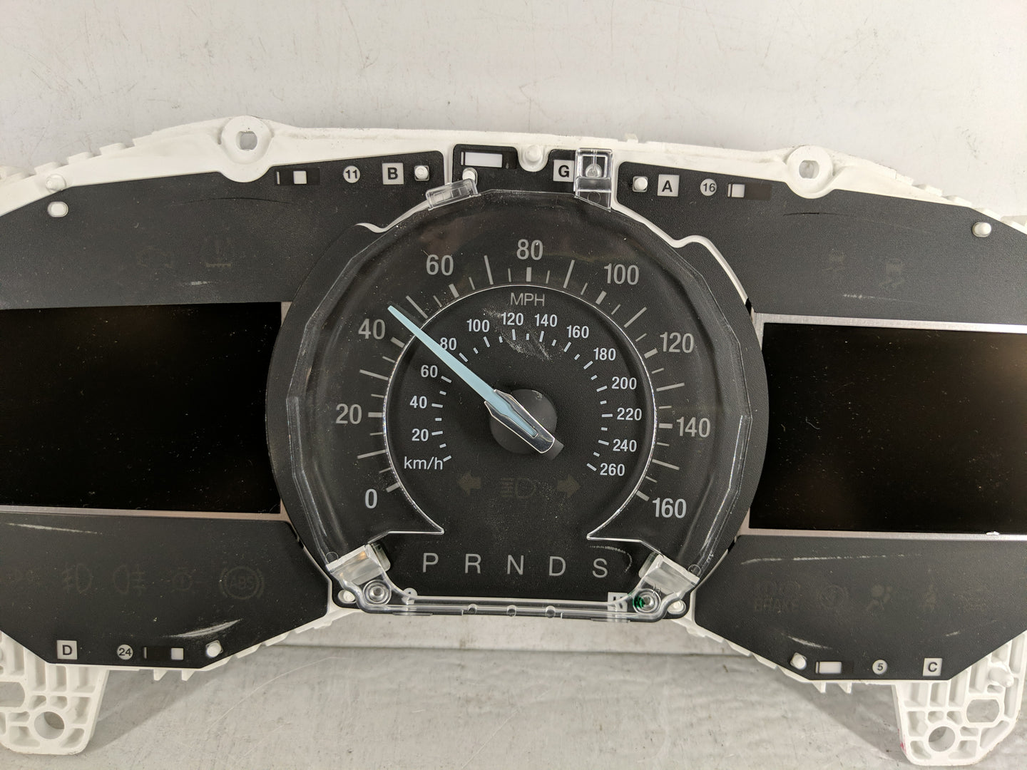 2014-2015 Ford Fusion Instrument Cluster Speedometer Gauges P/N:FS7T-10849-EC Fits Fits 2014 2015 OEM Used Auto Parts - Oemu