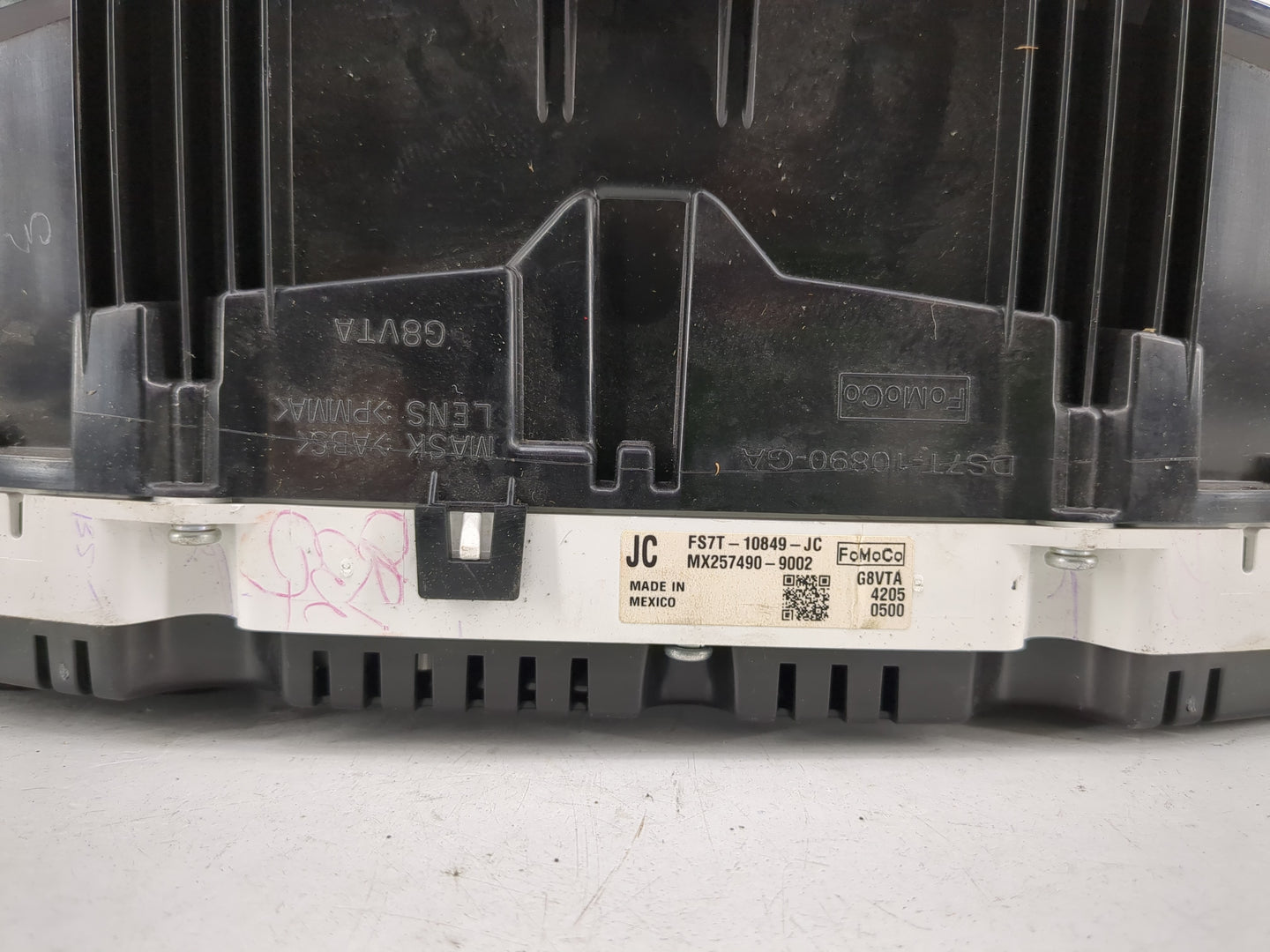 2015 Ford Fusion Instrument Cluster Speedometer Gauges P/N:FS7T-10849-JC Fits OEM Used Auto Parts - Oemusedautoparts1.com