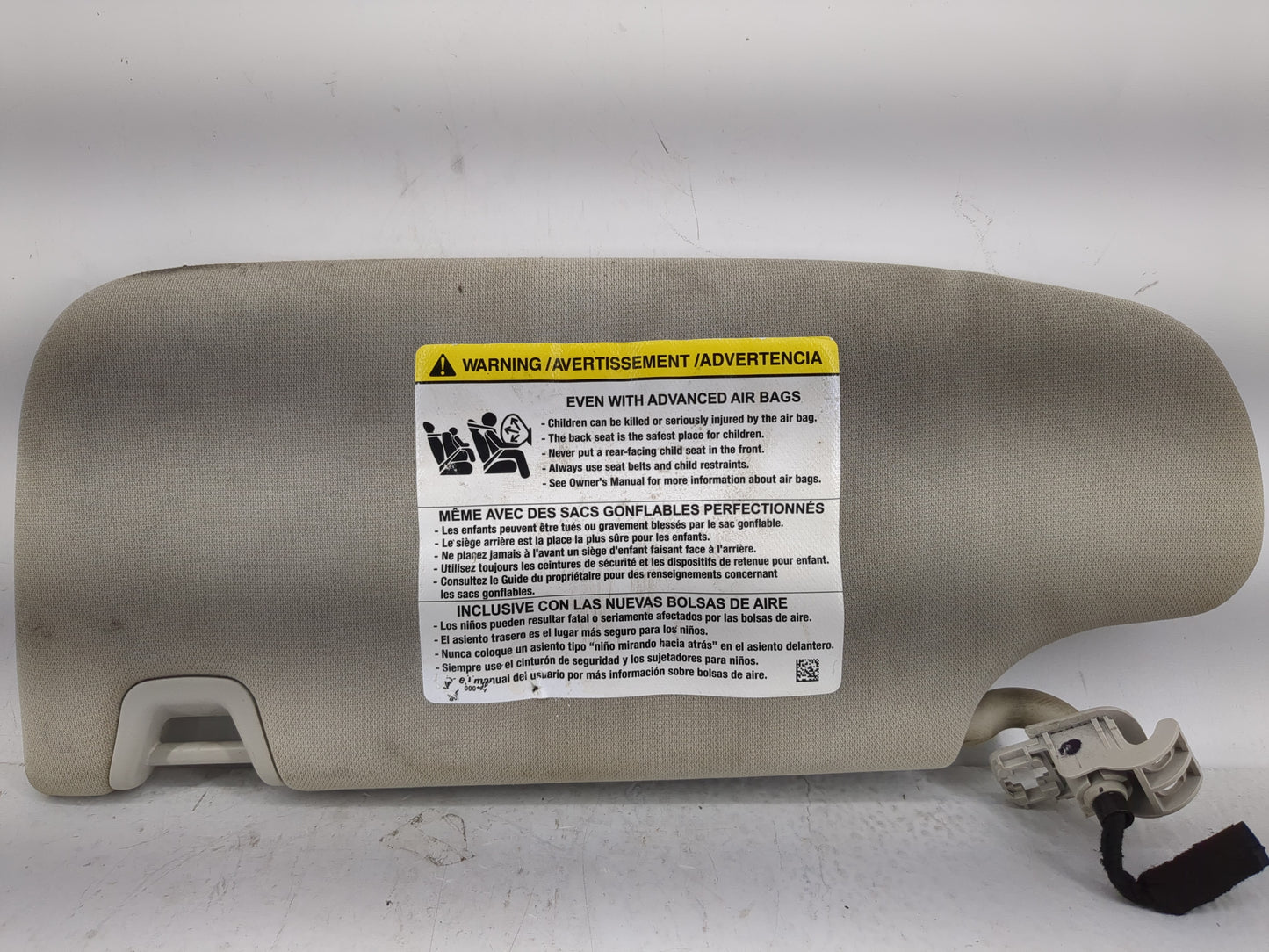2015-2016 Ford Fusion Sun Visor Shade Replacement Passenger Right Mirror Fits Fits 2015 2016 OEM Used Auto Parts - Oemusedau