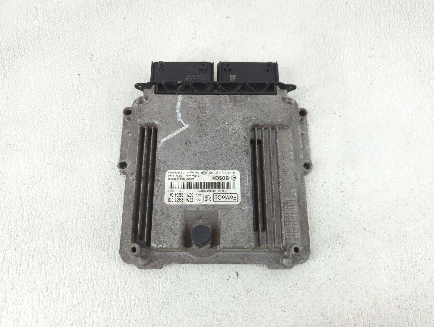 2014-2016 Ford Fusion PCM Engine Control Computer ECU ECM PCU OEM P/N:ES7A-12A650-CTB 0 261 S12 906 Fits Fits 2014 2015 2016