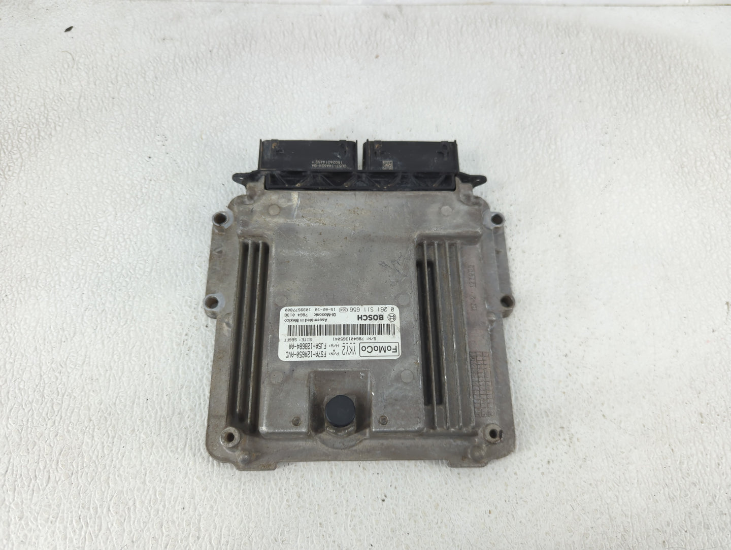 2015 Ford Fusion PCM Engine Control Computer ECU ECM PCU OEM P/N:FJ5A-12B684-AA FS7A-12A650-AVC Fits OEM Used Auto Parts - O