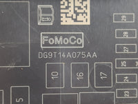 2015-2016 Ford Fusion Fusebox Fuse Box Panel Relay Module P/N:DG9T-14A075-AA Fits Fits 2015 2016 OEM Used Auto Parts - Oemus