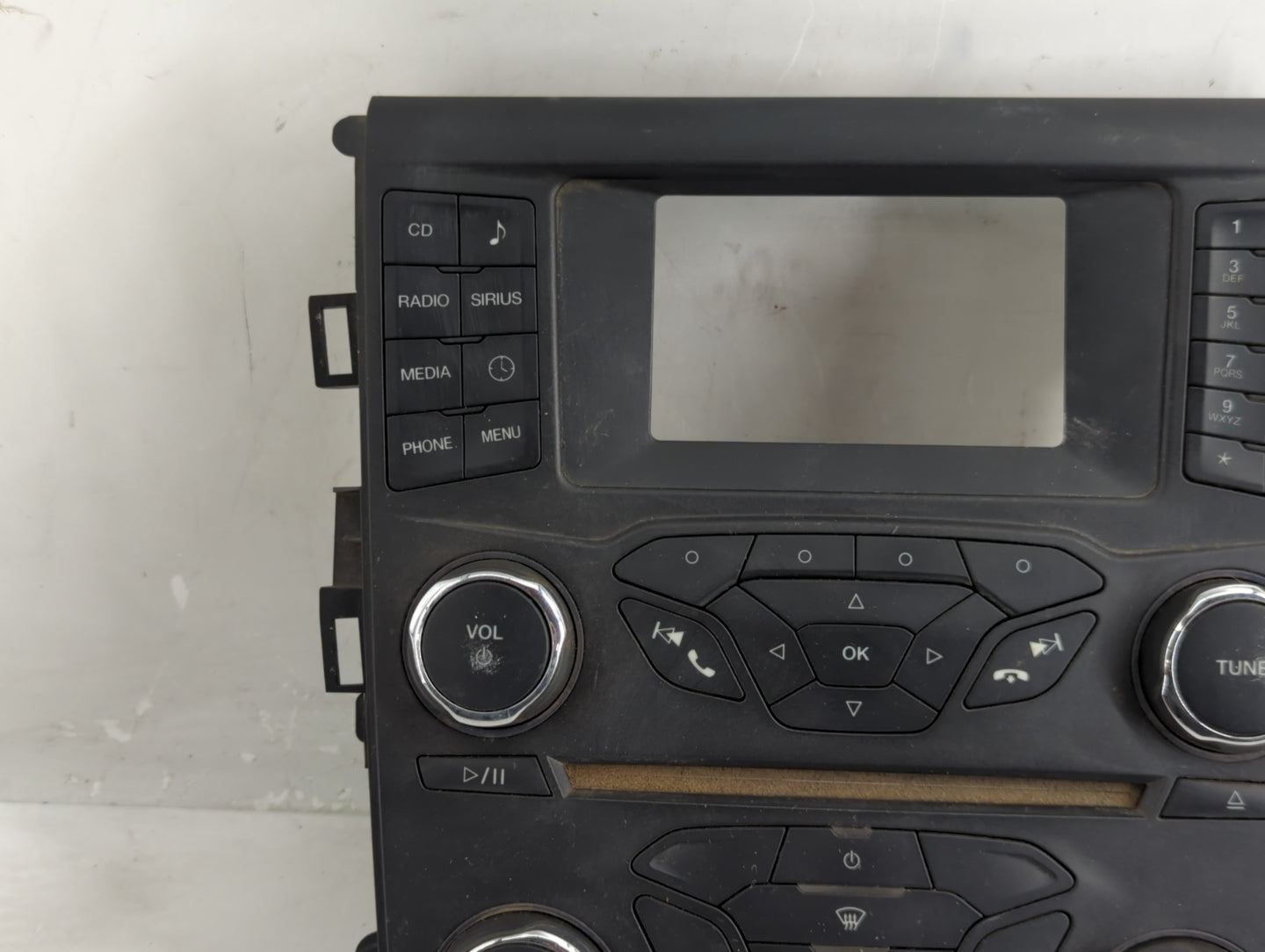 2015-2015 Ford Fusion Radio Control Panel - Oemusedautoparts1.com