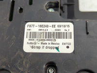 2015-2015 Ford Fusion Radio Control Panel - Oemusedautoparts1.com
