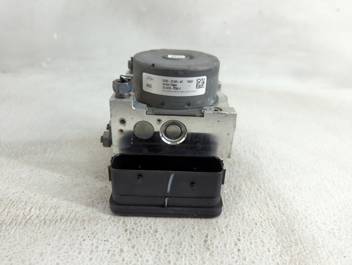 2014-2016 Ford Fusion Anti-Lock Brake ABS Pump Module Actuator OEM P/N:EG9C-2C405-AF Fits Fits 2014 2015 2016 OEM Used Auto 