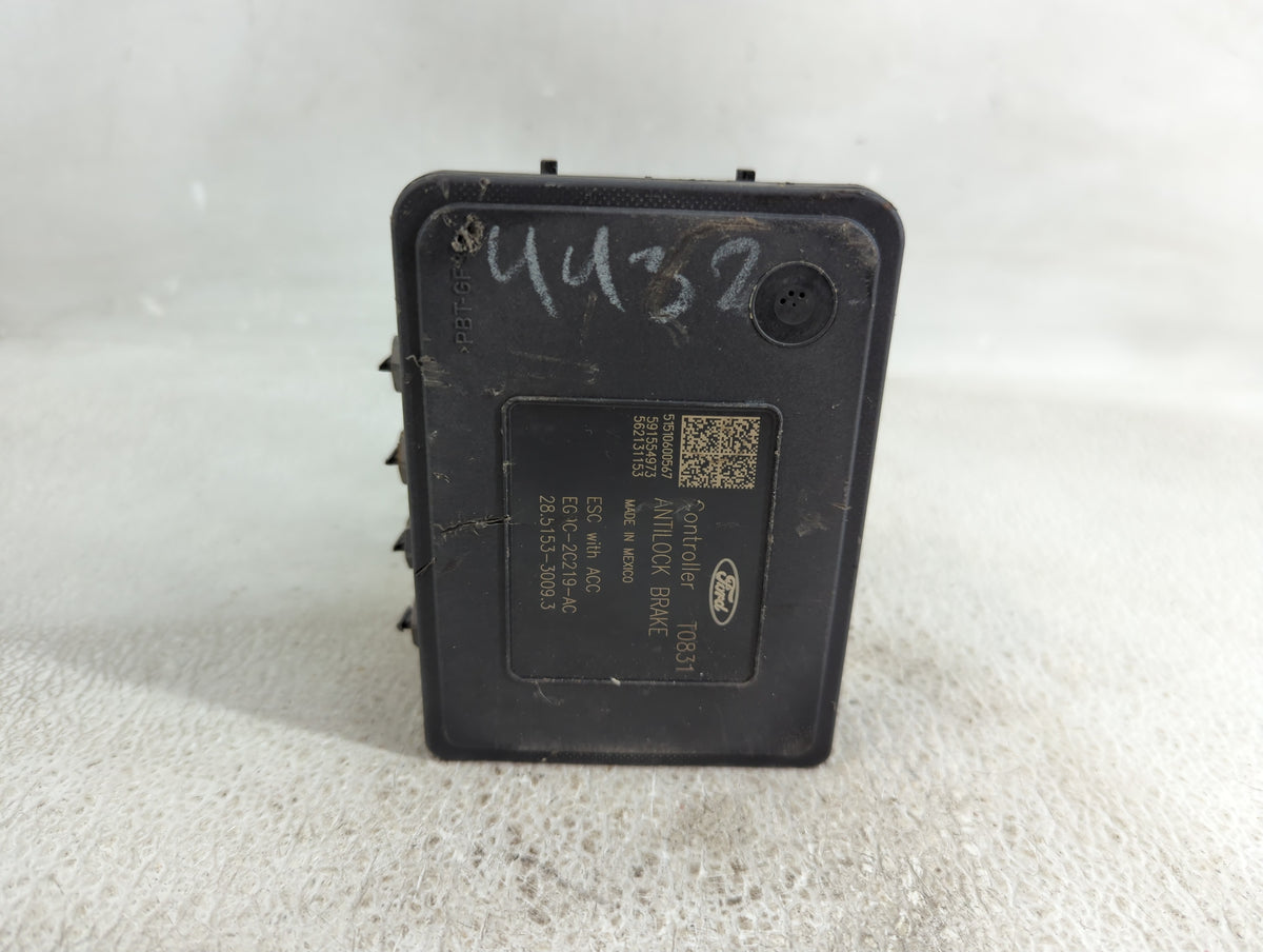 2014-2016 Ford Fusion Anti-Lock Brake ABS Pump Module Actuator OEM P/N:EG9C-2C405-AF Fits Fits 2014 2015 2016 OEM Used Auto 