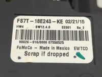 2015-2015 Ford Fusion Radio Control Panel - Oemusedautoparts1.com