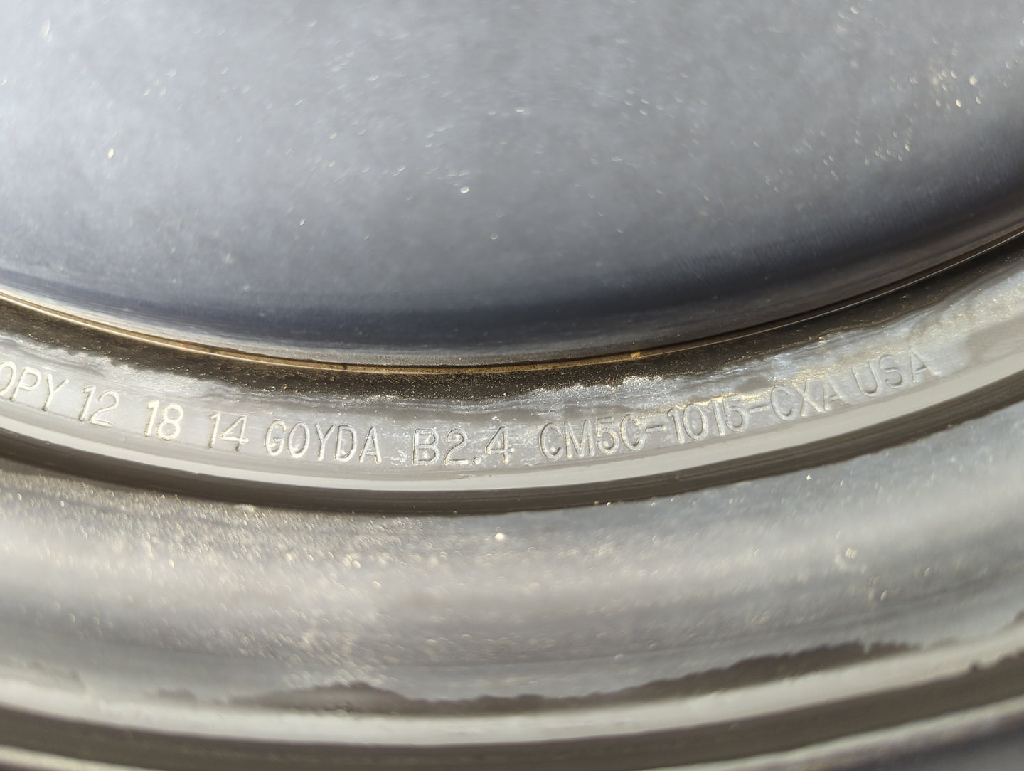 2013-2020 Ford Fusion Spare Donut Tire Wheel Rim Oem 1356615 - Oemusedautoparts1.com