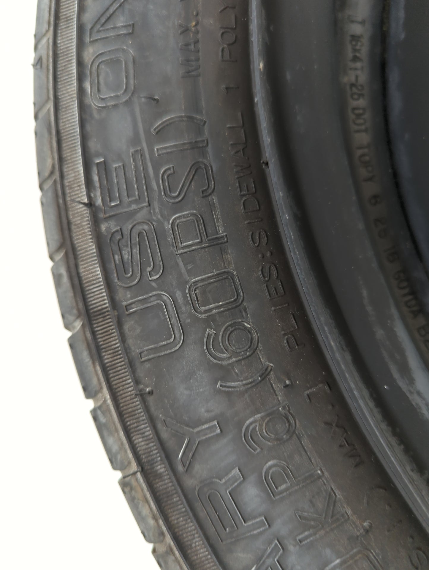 2013-2020 Ford Fusion Spare Donut Tire Wheel Rim Oem - Oemusedautoparts1.com