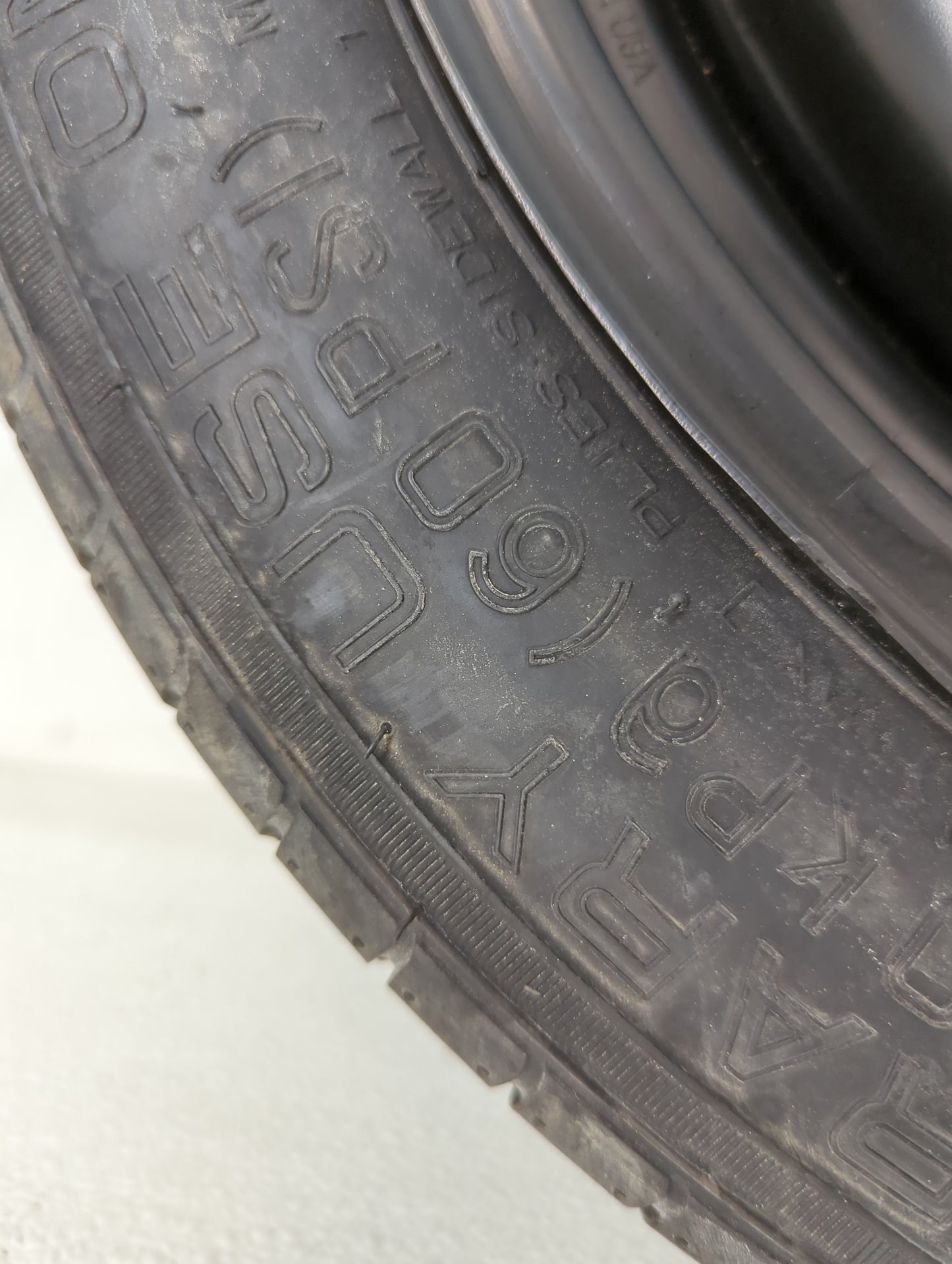 2013-2020 Ford Fusion Spare Donut Tire Wheel Rim Oem - Oemusedautoparts1.com