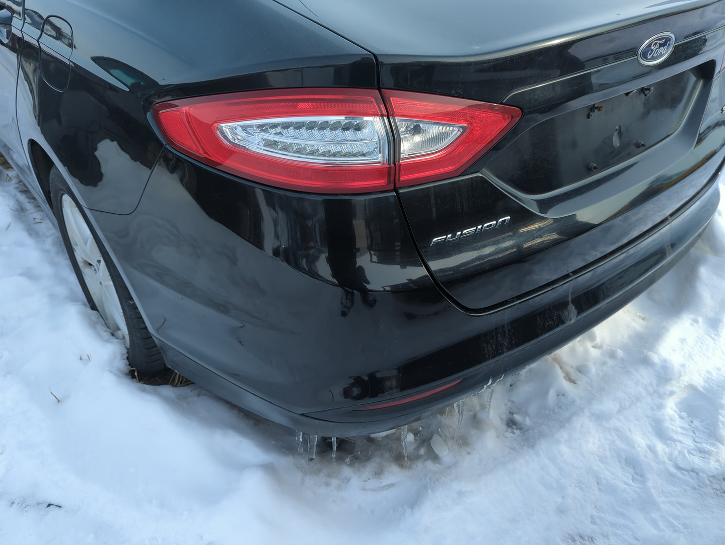 2013-2018 Ford Fusion Rear Bumper Assembly Oem 1363766 - Oemusedautoparts1.com