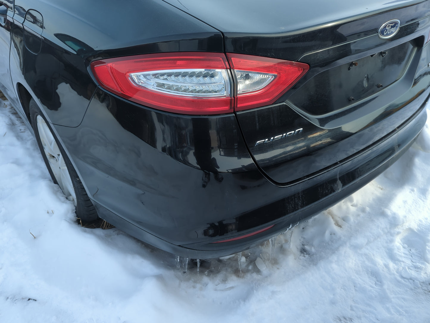 2013-2018 Ford Fusion Rear Bumper Assembly Oem 1363766 - Oemusedautoparts1.com