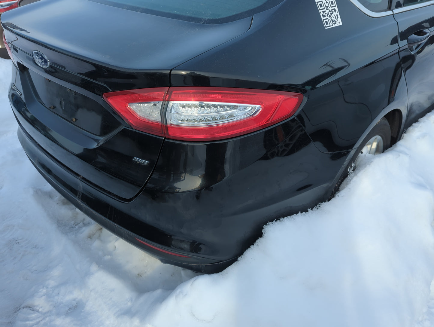 2013-2018 Ford Fusion Rear Bumper Assembly Oem 1363766 - Oemusedautoparts1.com