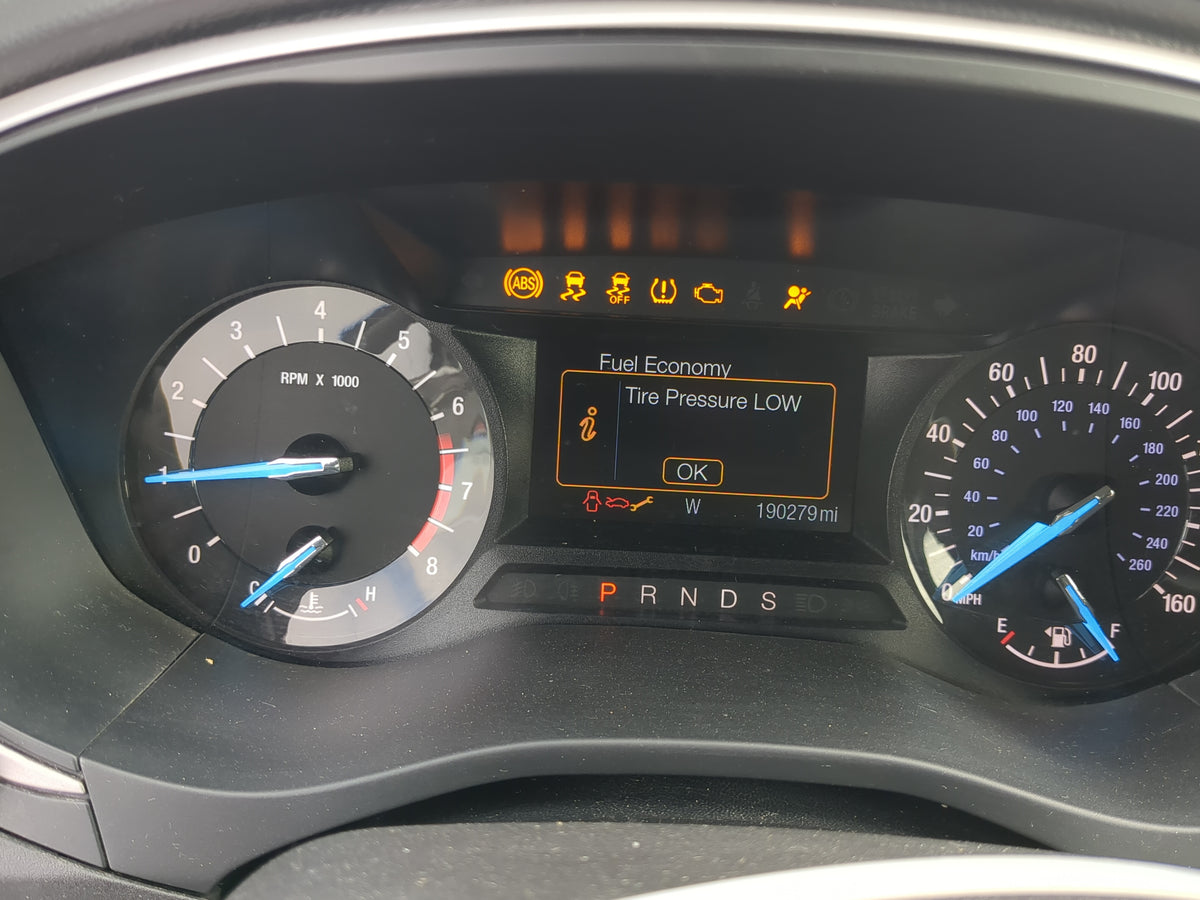 2015 Ford Fusion Instrument Cluster Speedometer Gauges Miles:190K Fits OEM Used Auto Parts - Oemusedautoparts1.com