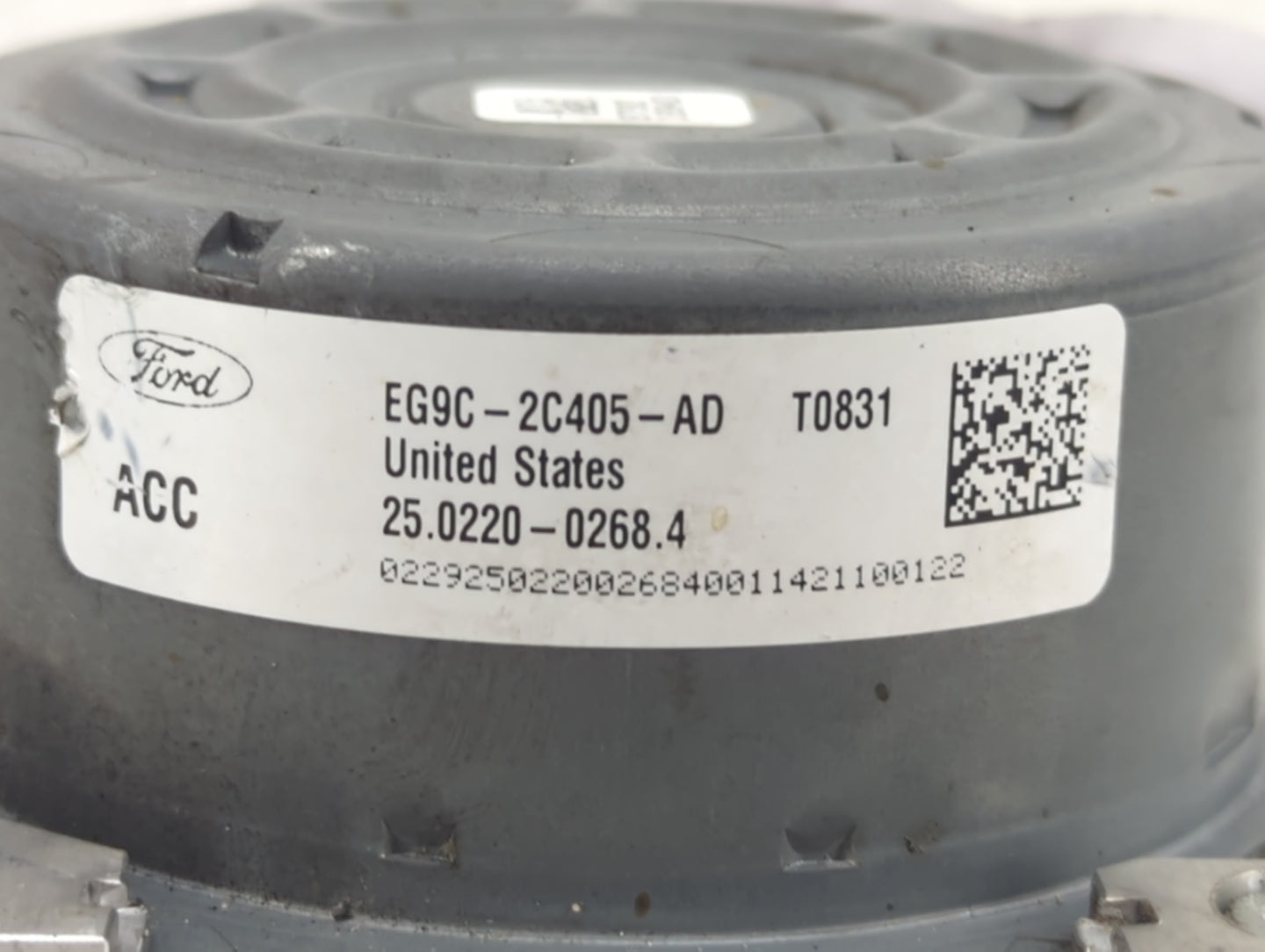 2014-2016 Ford Fusion ABS Pump Control Module Replacement P/N:EG9C-2C405-AD Fits Fits 2014 2015 2016 OEM Used Auto Parts - O